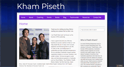 Desktop Screenshot of pisethkham.com